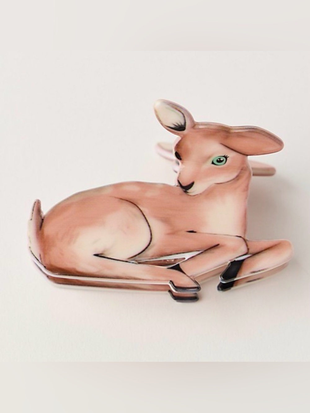 Free People Wild Animal Claw Clip. NWT. Deer